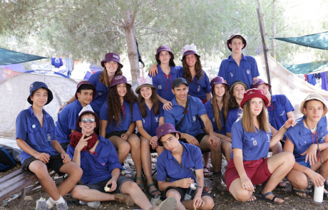 כ – 1000 חניכי כיתות ט' של בני המושבים התייצבו נגד הגזענות