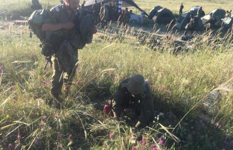 צוערי בה"ד 1 המוצבים ברמת הגולן סייעו להצלת גוזלים נטושים
