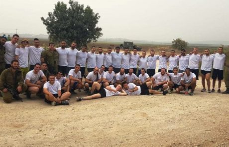 חיילי חטיבה 188 ערכו מרוץ מחיפה עד רמת הגולן