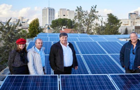 מערכות אנרגיה סולארית יותקנו בשלושה מבנים בצפת – מיזם משותף לקקל ולמשרד האנרגיה