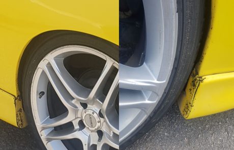 בצפת נלכד נהג שהפך את מכוניתו לרכב מירוצים לא חוקי