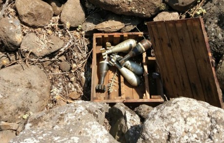 סיפתח מוצלח: ביומה הראשון של נקודת המשטרה בטובא נתפסו פגזי מרגמה