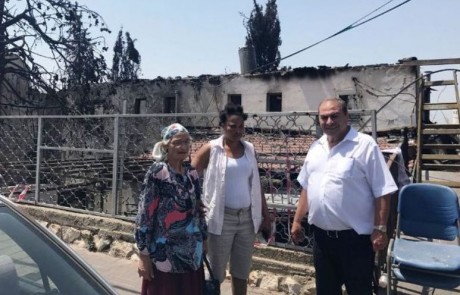 עו"ד,דוד מנע: "לא ייתכן שהמדינה תתעלם מהשריפה שהייתה בצפת"