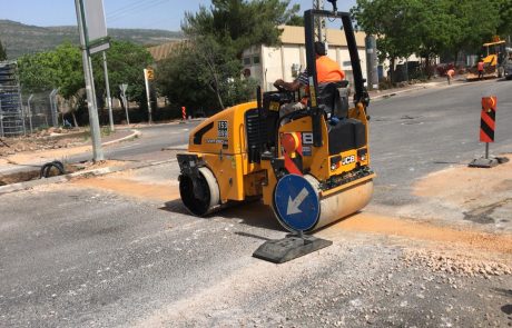 112 עמודי תאורה הותקנו לתאורת לד חסכונית וחזקה יותר באזור התעשייה הצפוני בקריית שמונה