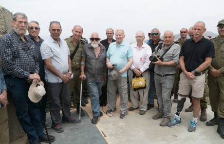 מפקדי עוצבת הגליל לדורותיהם קיימו סיור משותף לרגל ציון 40 שנים להקמת העוצבה
