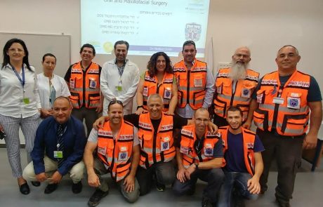 השתלמות מיוחדת בפציעות למתנדבי איחוד הצלה במרכז הרפואי זיו בצפת
