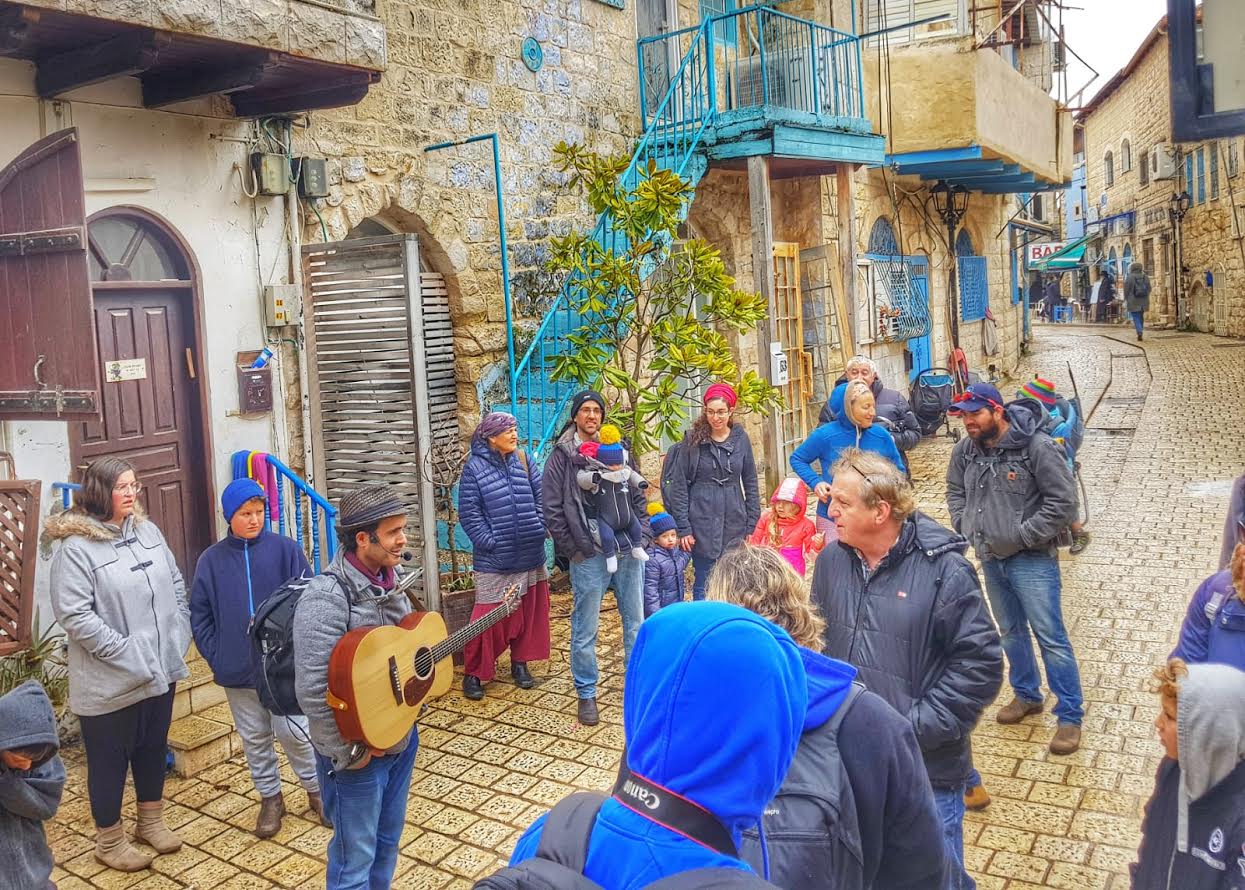 פסח בצפת: סנפלינג בסאריה – הפנינג בעמק התכלת – מונופול ענק