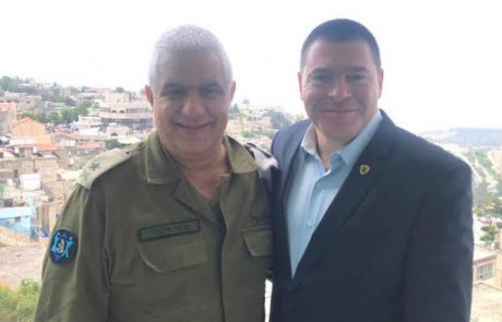 ראש אכ"א התארח בצפת במטרה להגדיל את אחוז המשרתים בצה"ל בקרב תושבי העיר